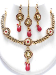 Polki Necklace Set